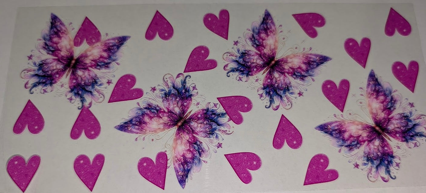 Butterflies with Hearts