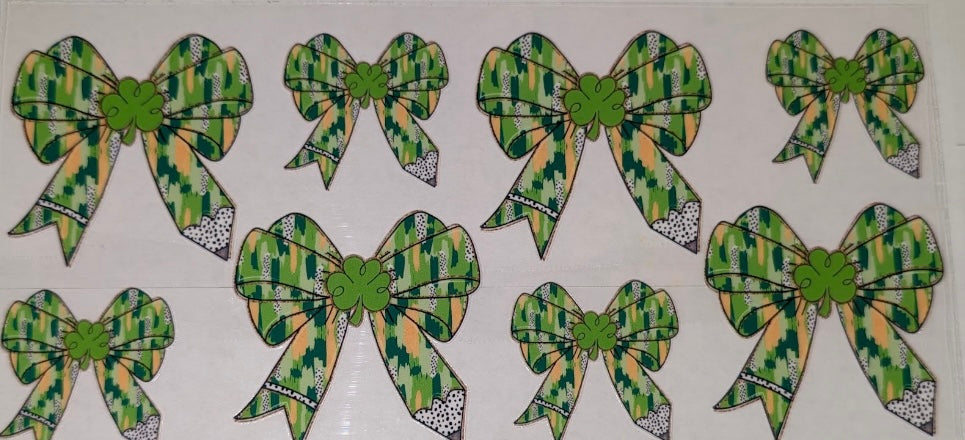 Green Pencil Bow