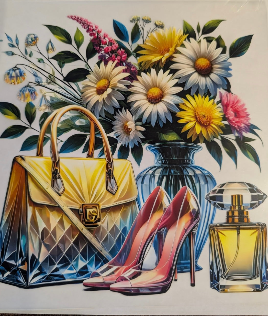 Girly DTF with Flowers