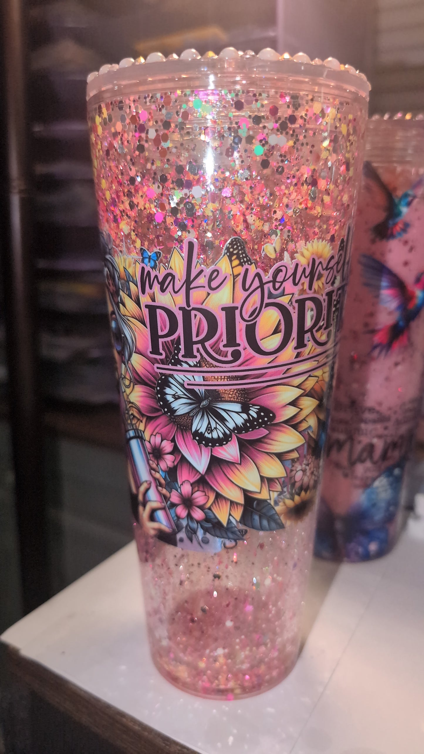 24 oz Snow Globe, Custom