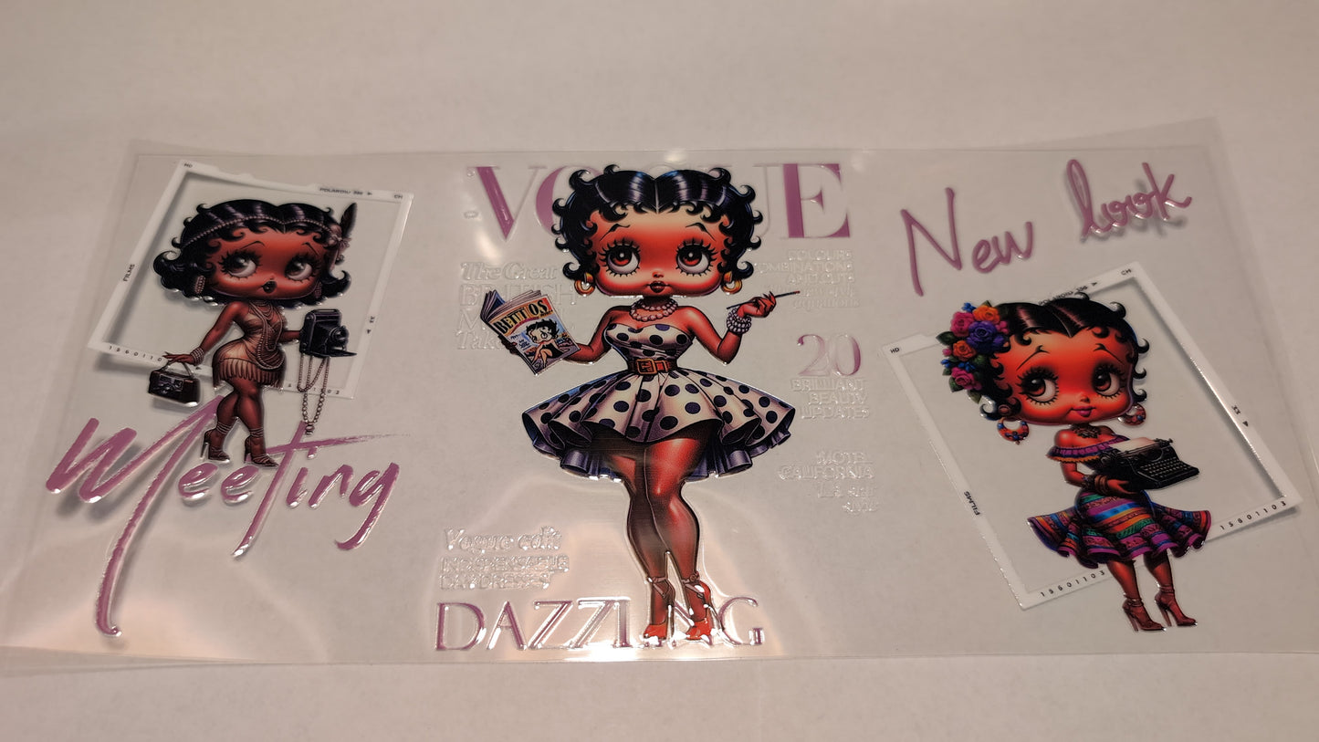 Beautiful Betty, Magazine, Dazzling, New Look, Melenated BB