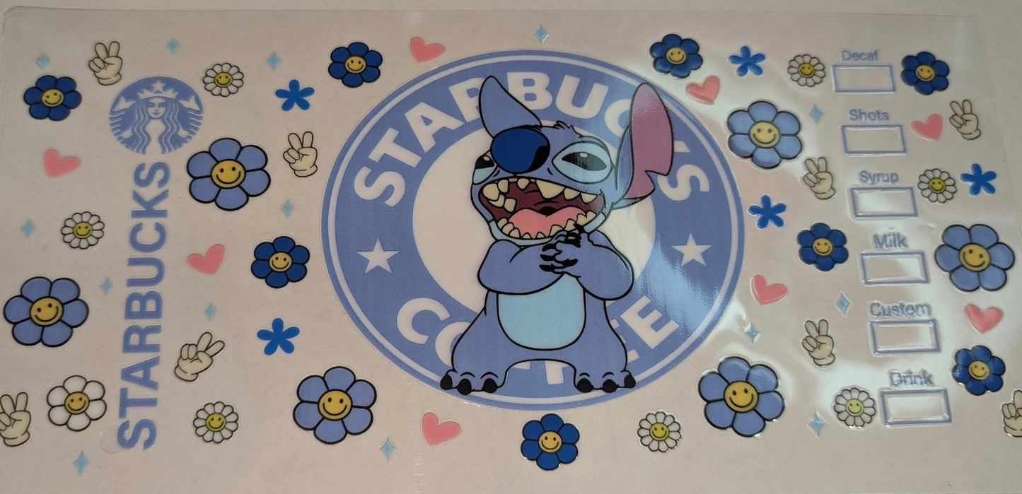 Star, Coffee, Stitch
