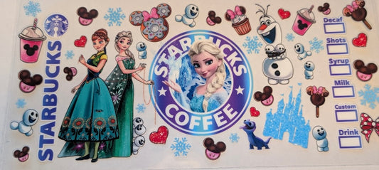 Star, Coffee, Frozen