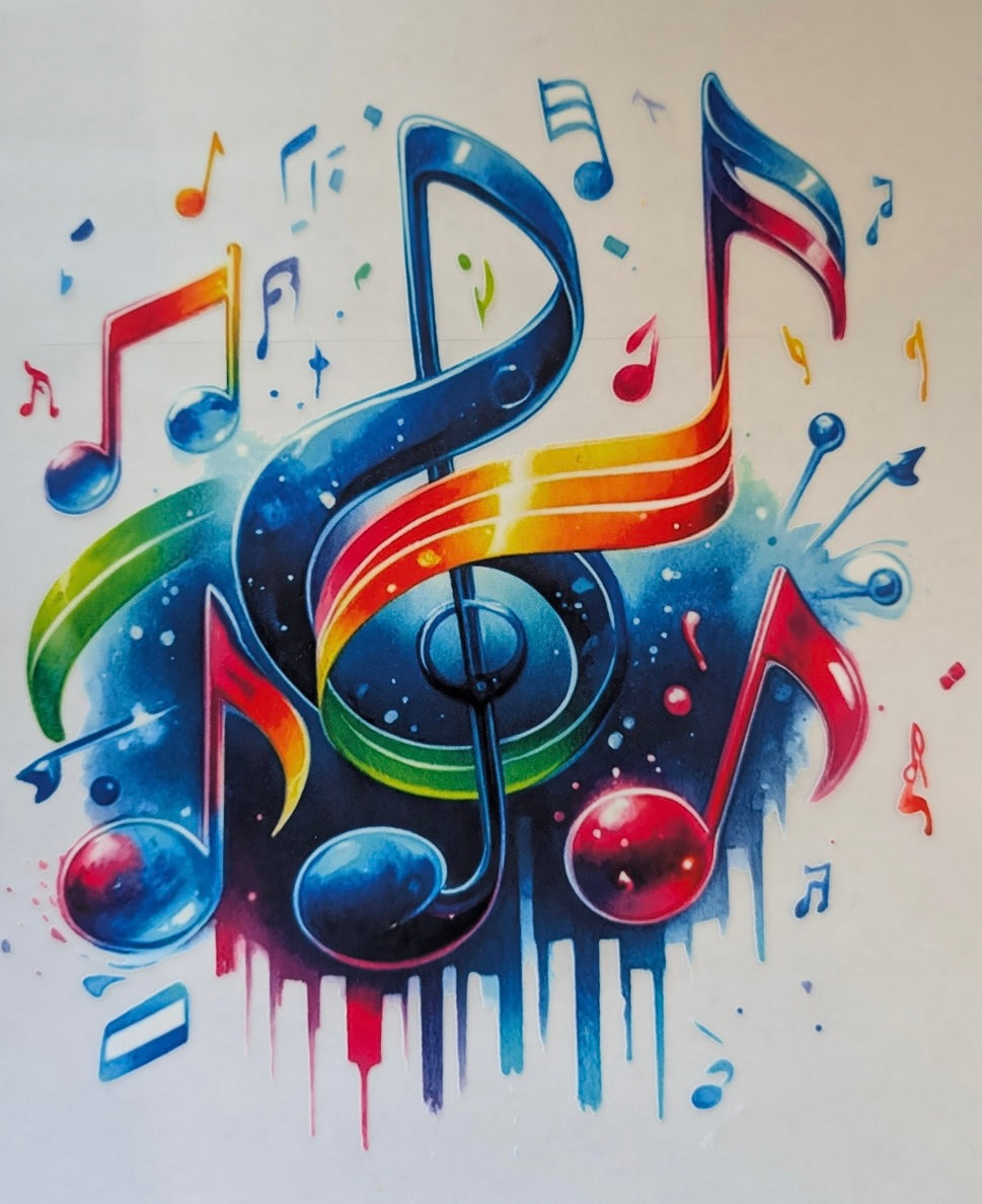Colorful Music DTF
