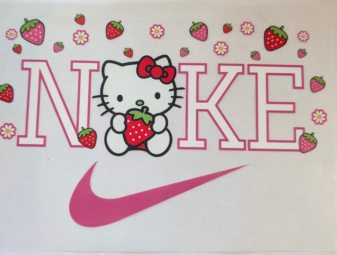 Hk DTF with N and Strawberries