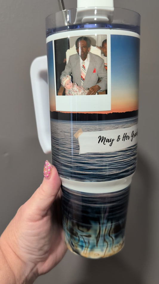Custom 40 oz Sublimation Tumbler