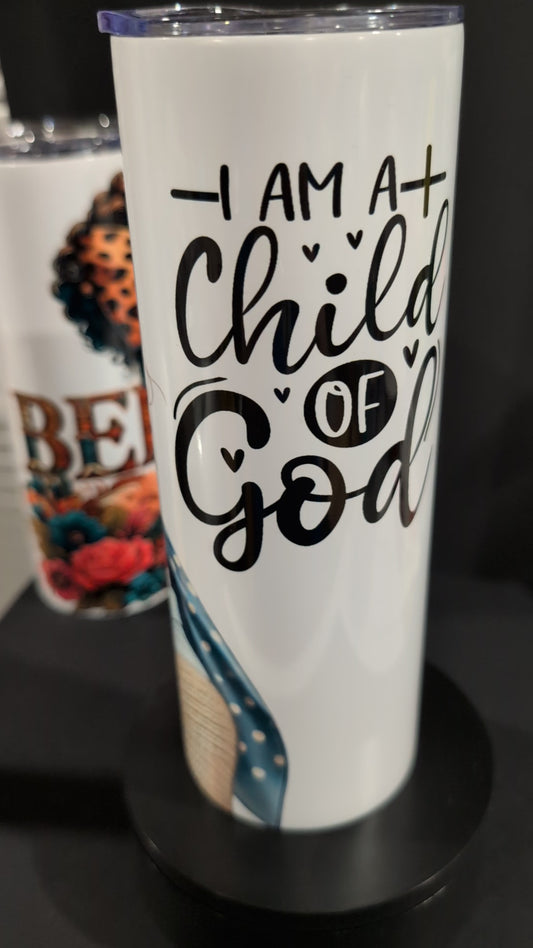 *I am a Child of God, Praying Young Lady