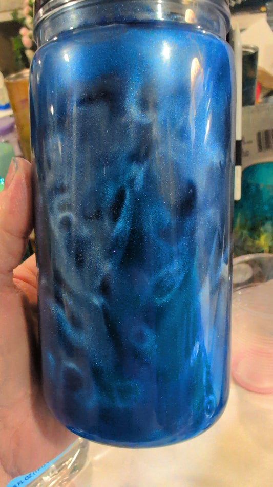 *1 Cat's Eye 💙 16 oz Acrylic Can Tumbler