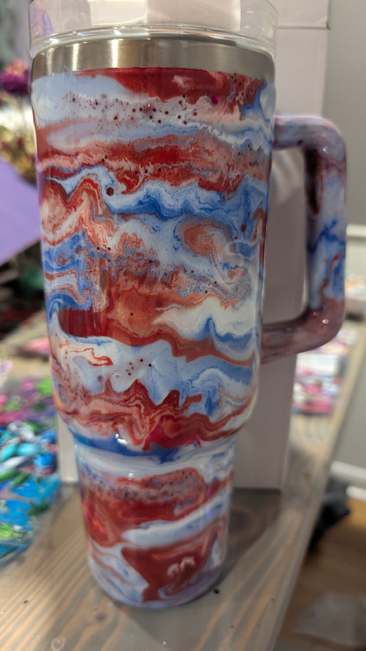 40 oz Epoxy Tumbler BOMBPOP 🚀